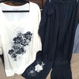 New 4x Plus Size Matching Pant Set